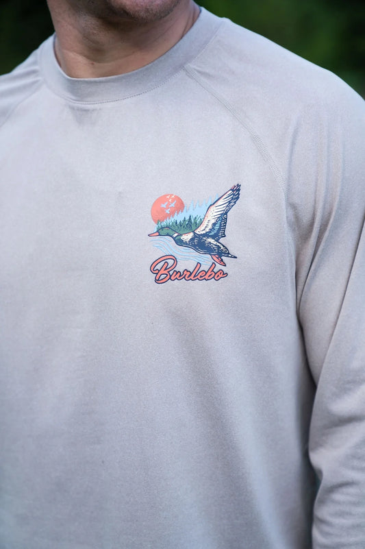 Long Sleeve Performance Sun Tee - Duck Hunter