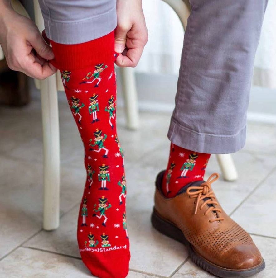 Dancing Nutcracker Socks