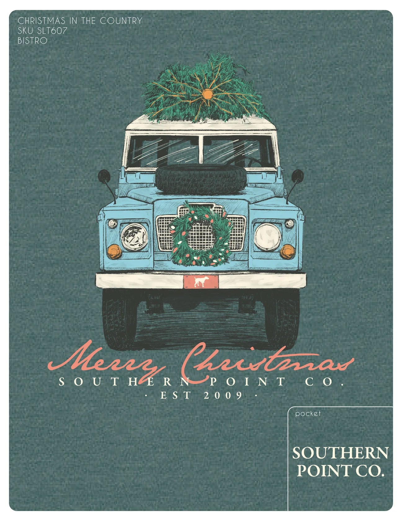 Youth Christmas in the Country T-Shirt