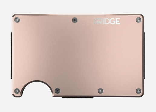 The Ridge Rose Gold Wallet